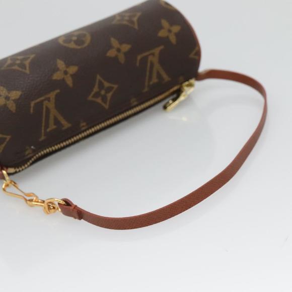 LOUIS VUITTON Monogram Papillon Pouch LV Auth 124801 - Picture 7 of 16